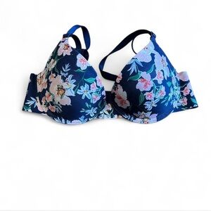 Floral Print push up Bra